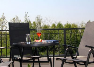 Terrasse Hotelzimmer