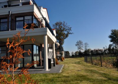 Apartment Terrasse mit Strandkorb